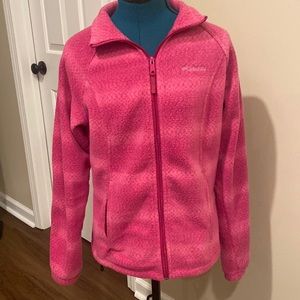 Women’s Columbia full zip fleece jacket.